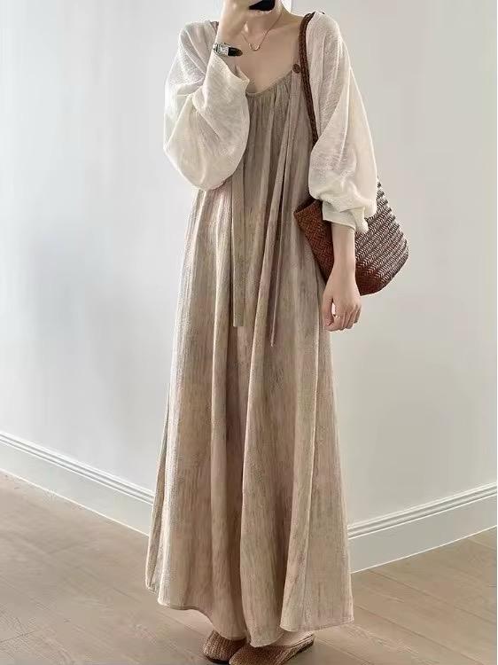 Summer Cotton Wide-Leg Jumpsuit