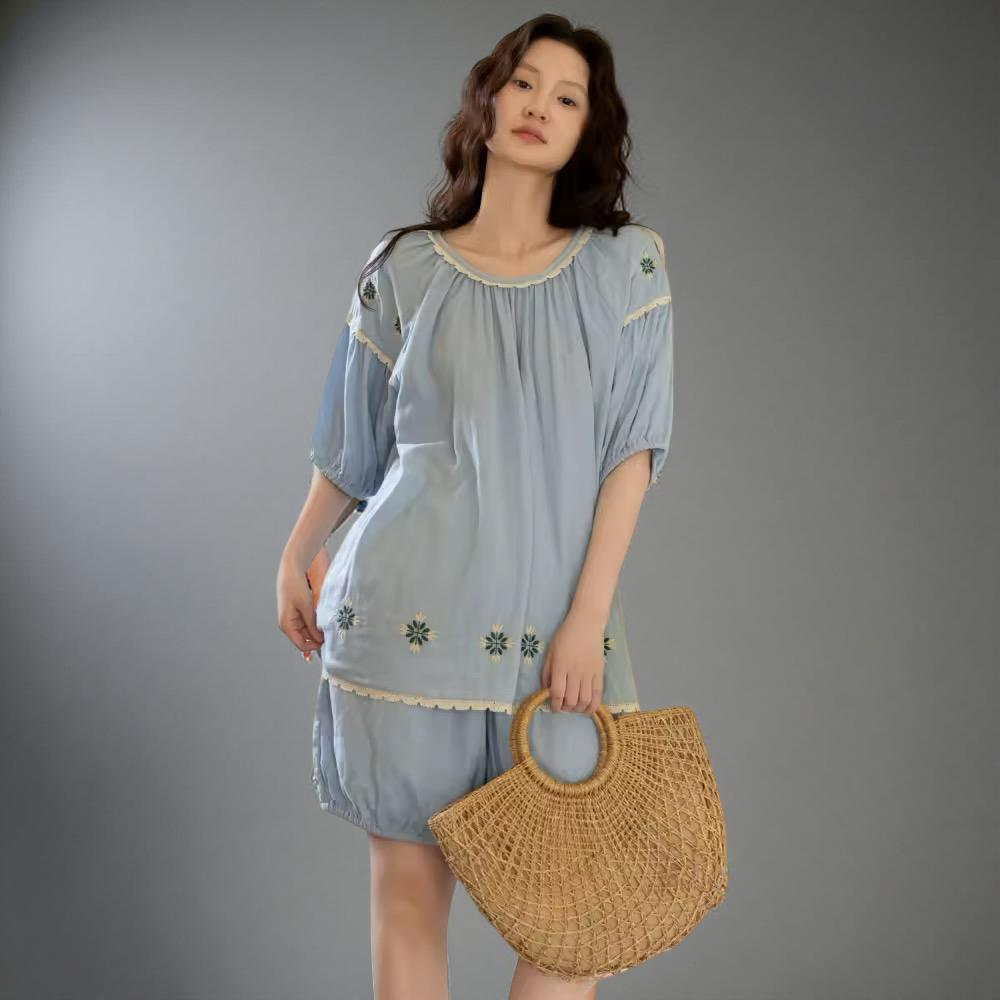 Soft, breathable pure-cotton gauze set