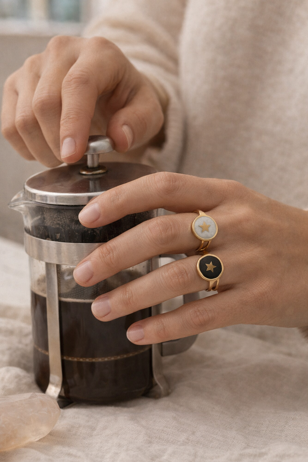 Celeste Star Ring