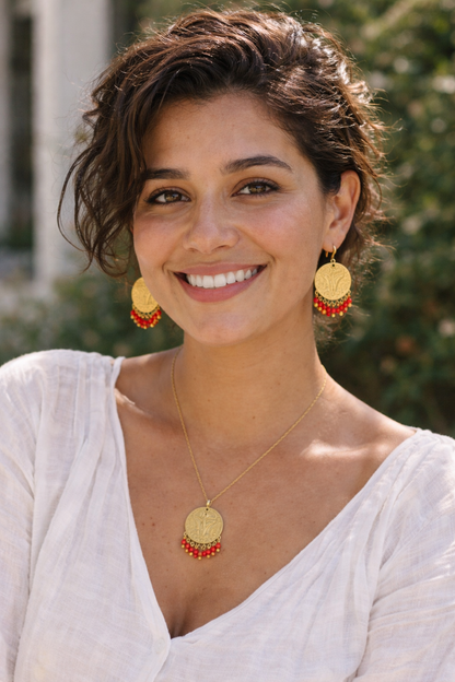 Solara Fringe Earrings