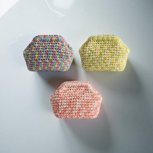 Handwoven Mini Crochet Handbags