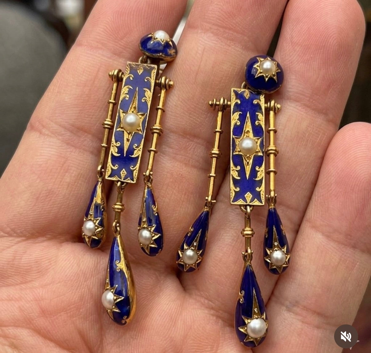 Midnight Oracle Earrings