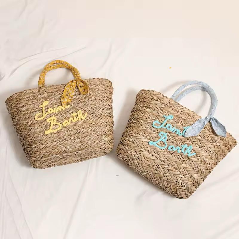 Natural Raffia Straw Bag