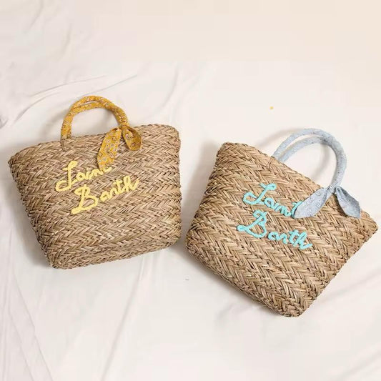 Natural Raffia Straw Bag
