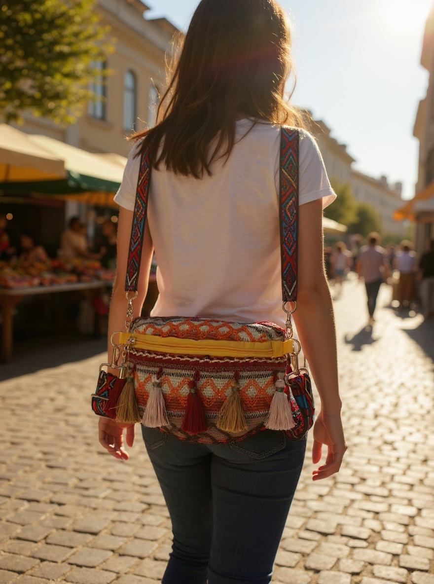 Handmade Tassel Shoulder Bag