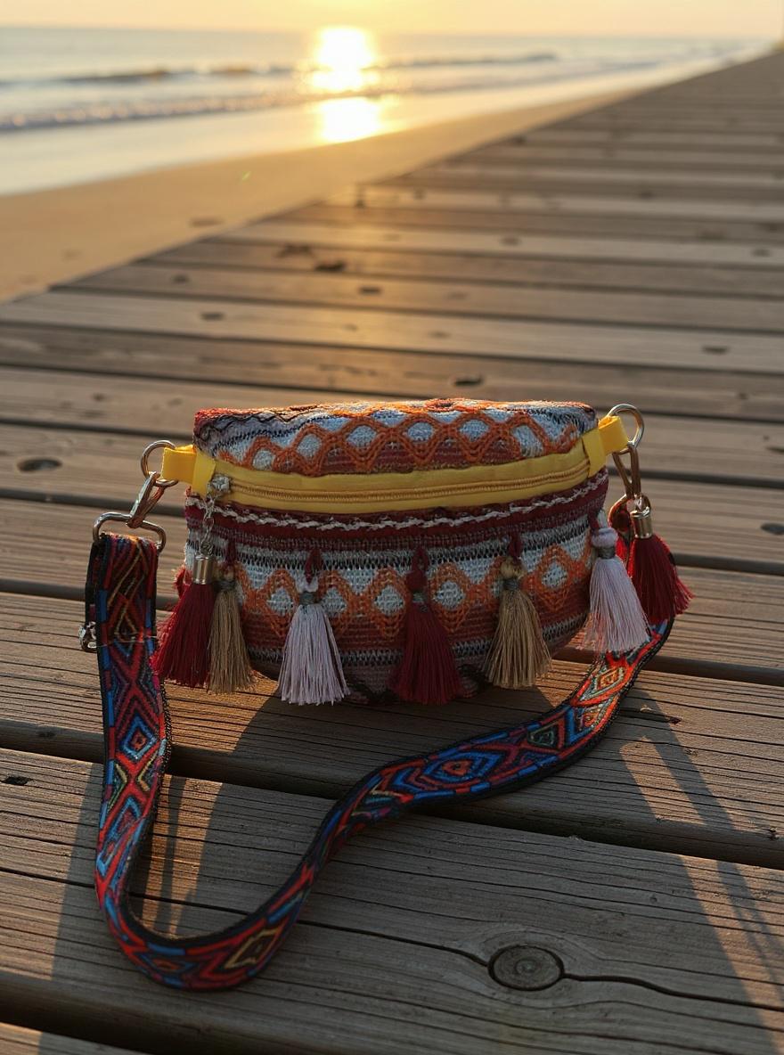 Handmade Tassel Shoulder Bag