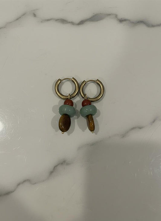 Handmade Stone Earrings