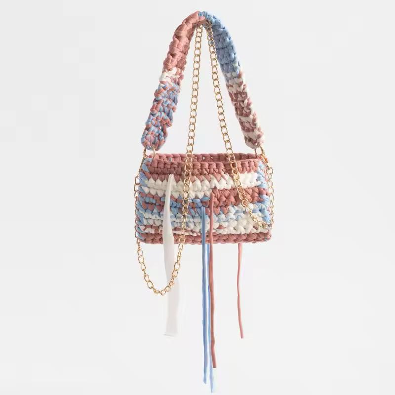 New Arrival Bohemian Crochet Tassel Handbag