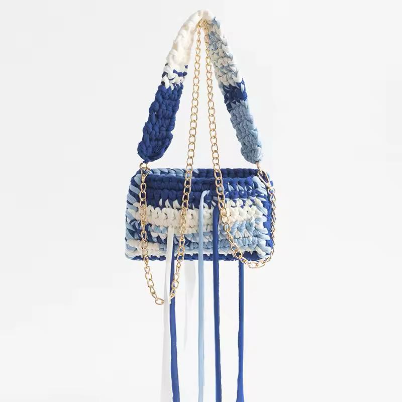 New Arrival Bohemian Crochet Tassel Handbag