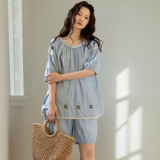 Soft, breathable pure-cotton gauze set