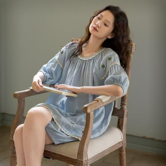 Soft, breathable pure-cotton gauze set