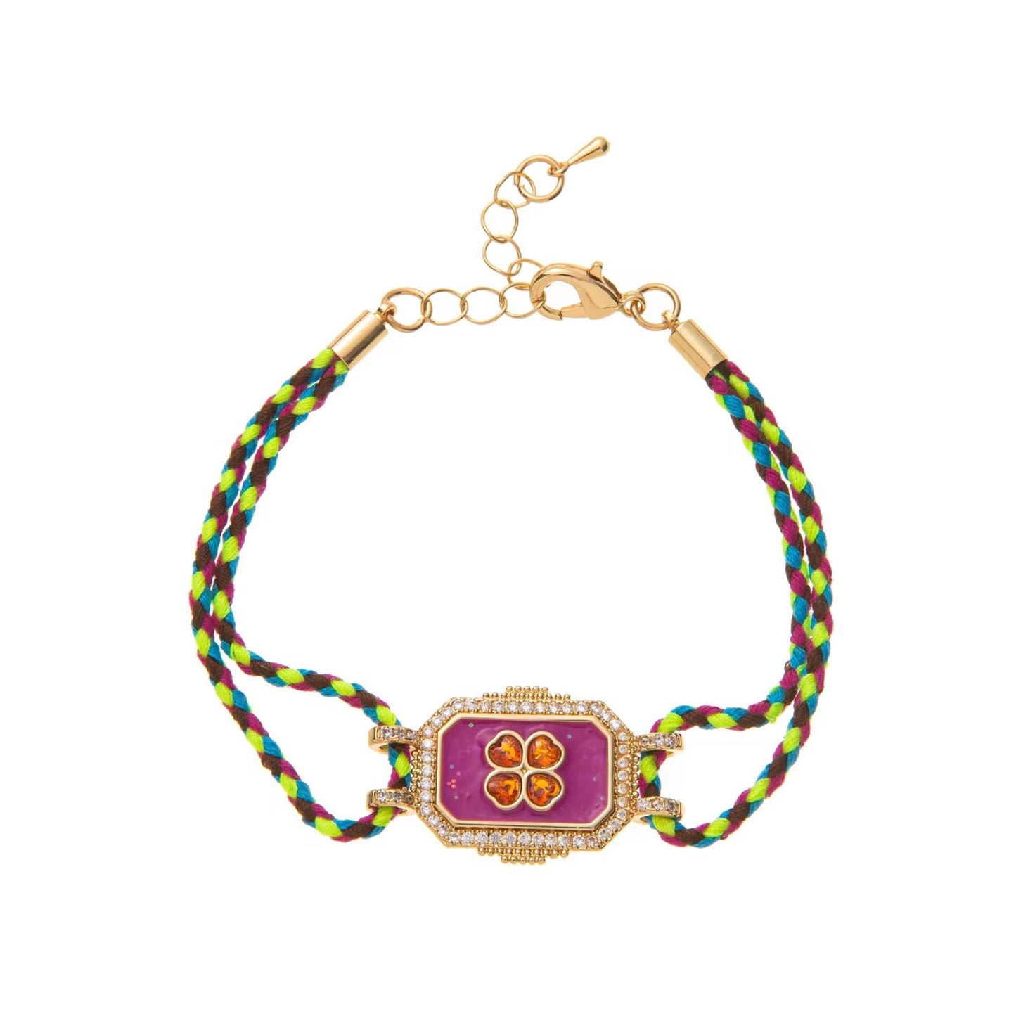 Clover Rope Bracelet