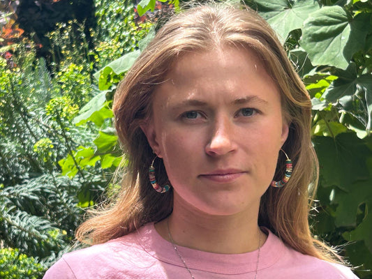 The Lily hoop earrings