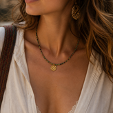 Nomara Verde Talisman Necklace