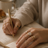 Celeste Star Ring