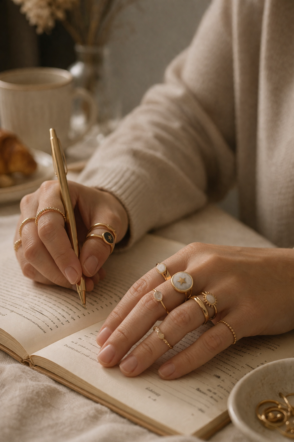 Celeste Star Ring