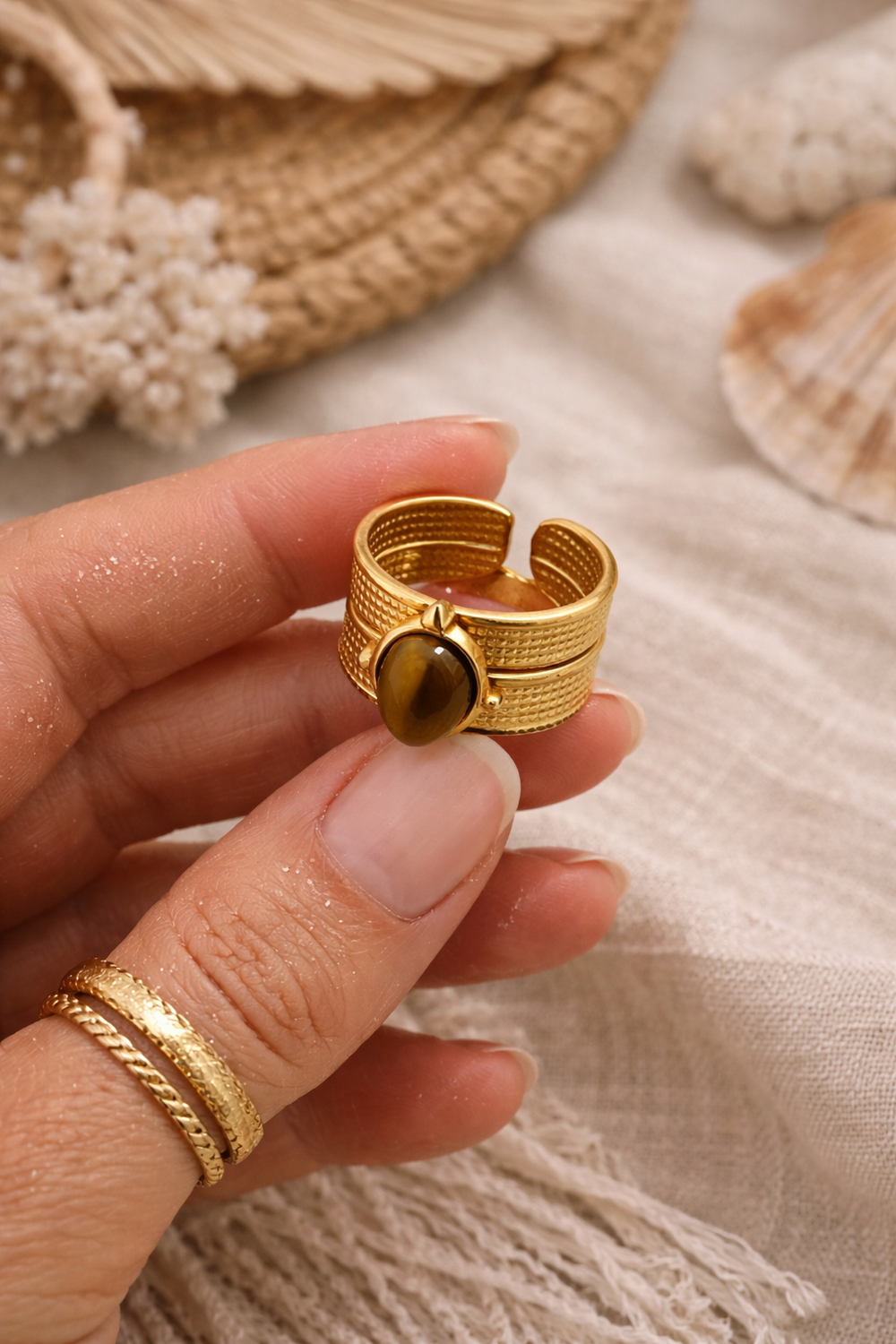 Veda Stone Ring