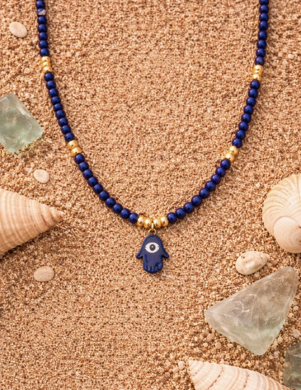Nomara Lapis Protection Necklace