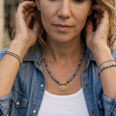 Nomara Azure Eye Necklace